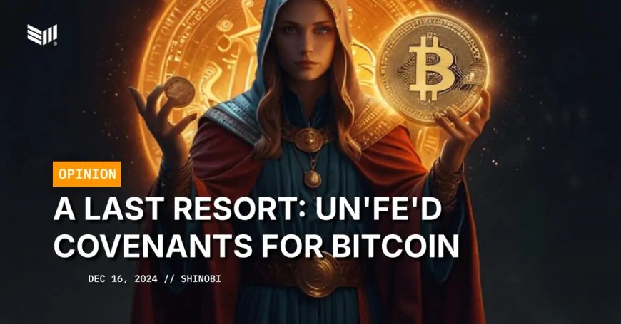 A Last Resort: Un'FE'd Covenants For Bitcoin