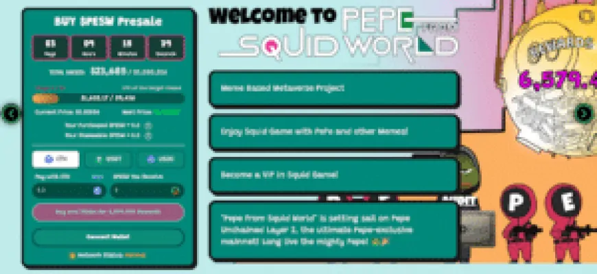 Pepe From Squid World ($PESW) Price Prediction – What is PESW Token?