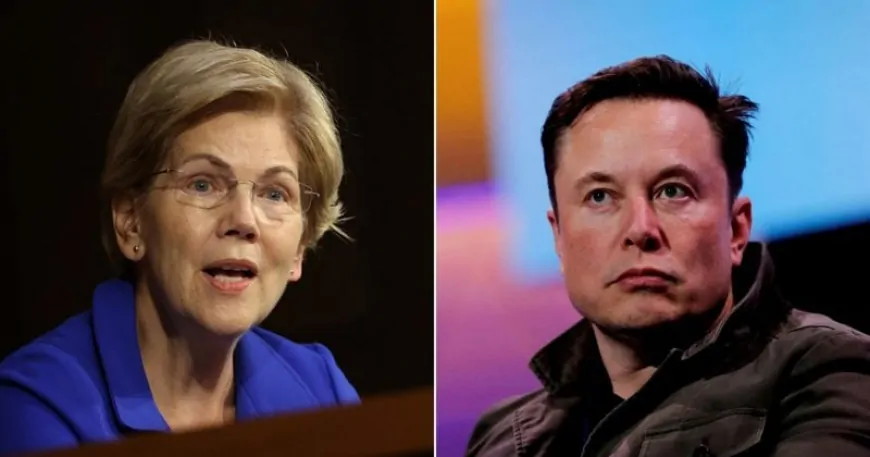 Elon Musk says Warren's scrutiny of his DOGE role is driven by SBF's family