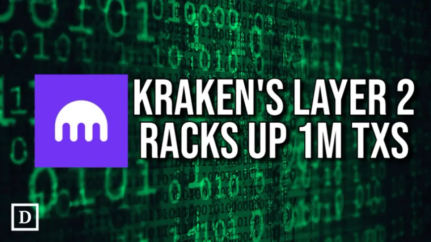 Kraken's Layer 2 Ink Has Accumulated 1M Transactions Since Launch