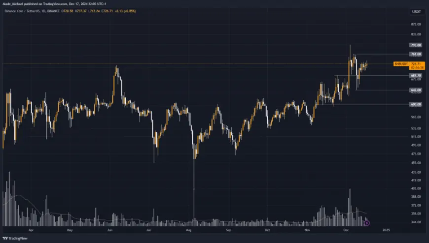 BINANCE COIN PRICE ANALYSIS & PREDICTION (December 18) – BNB Slowly Resumes Bullish, Prepares For A Huge Price Move