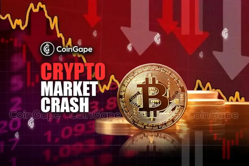 Crypto Market Crash: Bitcoin, ETH, XRP, DOGE, SOL Trigger $860M In Liquidations