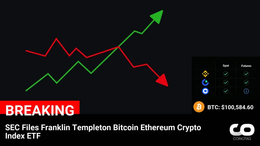 SEC Files Franklin Templeton Bitcoin Ethereum Crypto Index ETF: Coin Prices Surge to $100,584.60 and $3,610.25, NFA