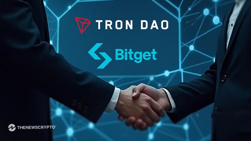 Bitget Global Partners With Tron DAO, Including $10M TRX Acquisition