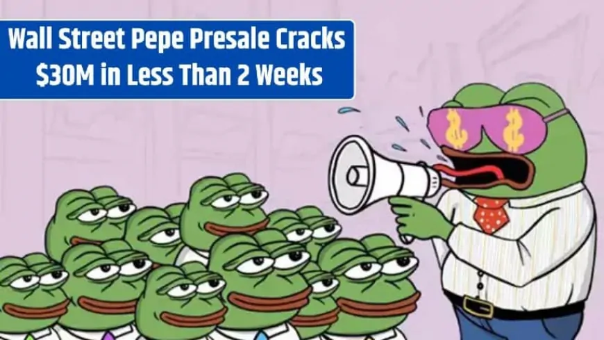 Wall Street Pepe Continues To Surpass Expectations – $40 Million Milestone In Sights