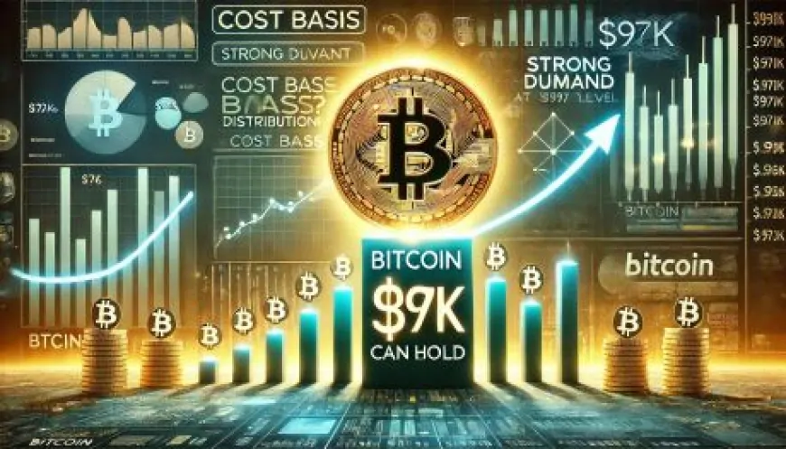 Bitcoin Cost Basis Distribution Reveals Strong Demand At $97K – Can BTC Hold?