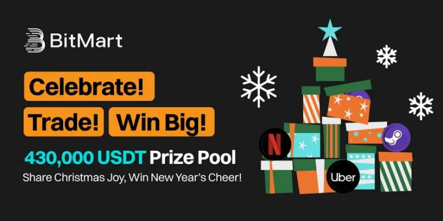 BitMart Announces 2024 Christmas & New Year Campaign with 430,000 USDT Prize Pool and Exclusive Holiday Offers