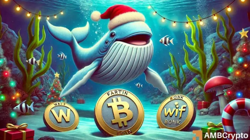 Whale dumps WIF, BONK for Fartcoin – Is the AI memecoin set for extra gains? 