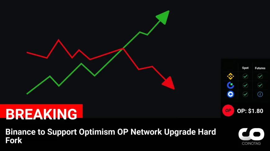 Binance Announces Support for Optimism OP Network's Hard Fork Upgrade