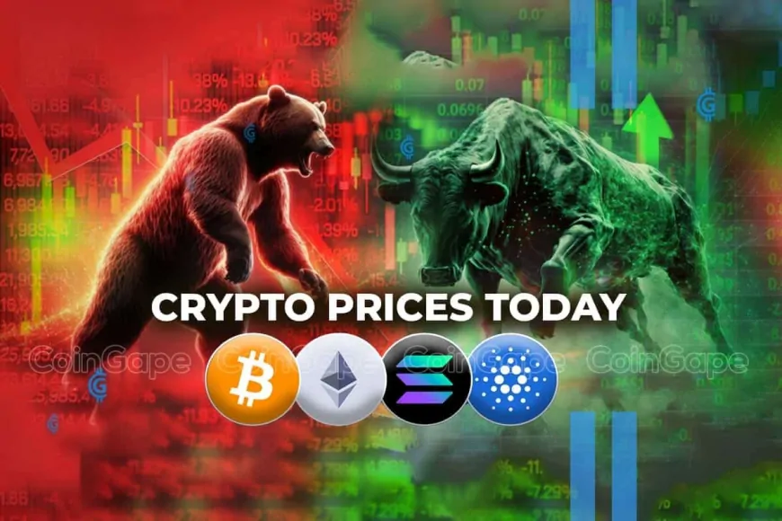 Cryptocurrency Prices Today Jan 4: DOGE, BONK, ICP, EOS, Meme Coins Skyrocket