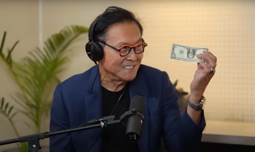 Robert Kiyosaki Predicts Massive Market Crash: 'Save Gold, Silver, & Bitcoin, Crash Is Here'