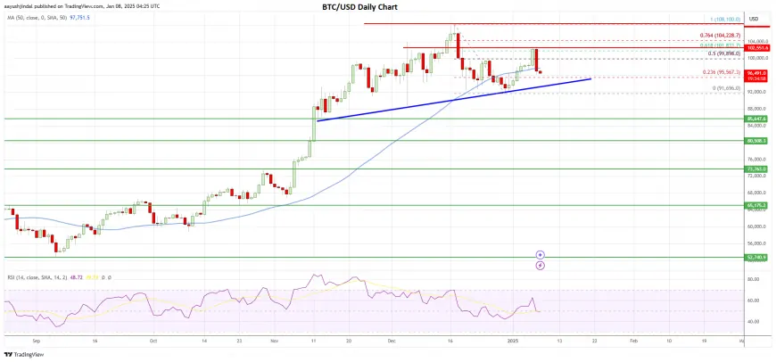 Bitcoin (BTC) Faces Setback: Will Support Hold for Another Bounce?