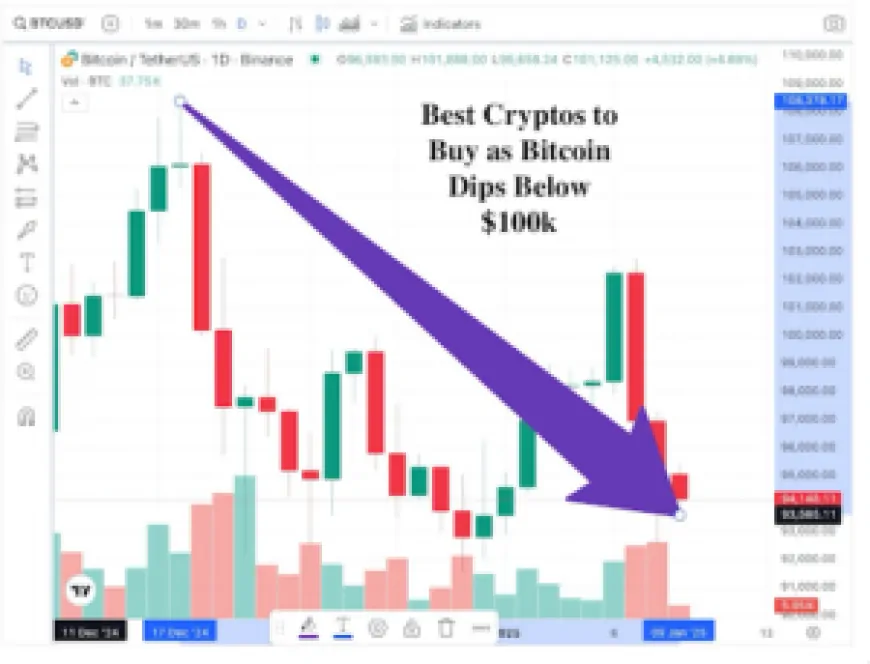 Best Cryptos to Buy Now as Bitcoin Dips Under $100k