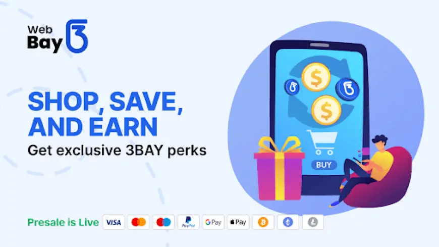 Web3Bay's 3BAY Token Shows 6430% ROI Potential! SUI Hits $15.3B & VeChain Inches Toward $0.098