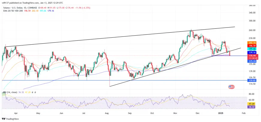 Solana Price Prediction: Will It Reclaim $200 or Drop to $155?