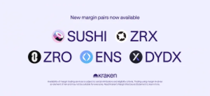 Expanded margin pairs available for SUSHI, ZRX, ZRO, ENS and DYDX!