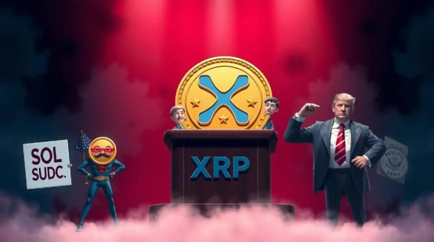 Ripple CEO Discusses the Role of XRP, SOL, and USDC in U.S. Crypto Reserve Strategy