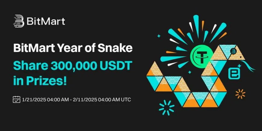 BitMart Celebrates the Year of the Snake with 300,000 USDT in Rewards