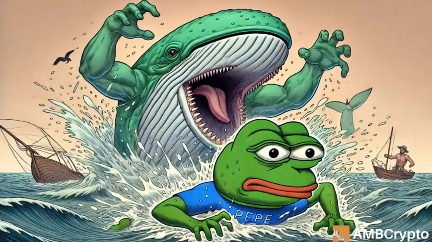 PEPE whale dumps 430B coins – Is this the end for the memecoin?