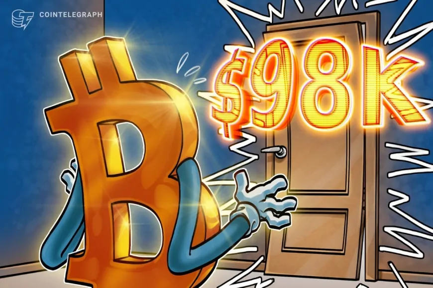 Bitcoin price drops under $98K as markets sell-off following DeepSeek AI launch