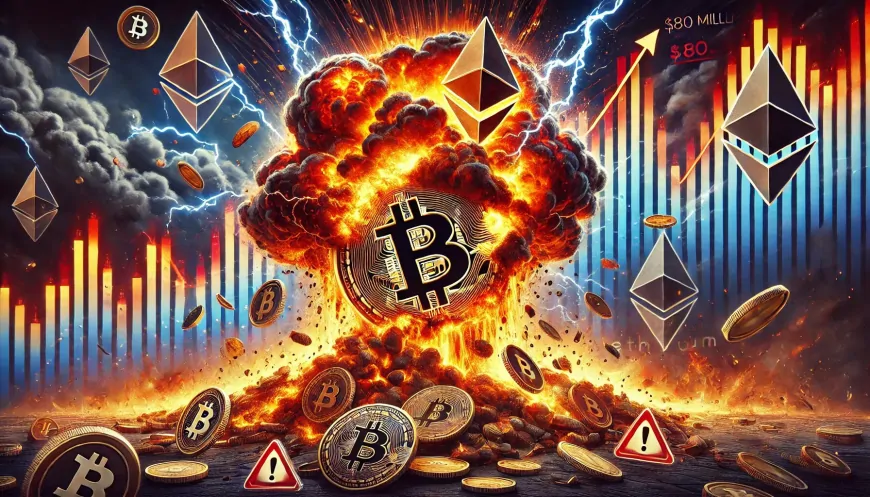 Over $800 Million In Crypto Longs Rekt As Bitcoin, Ethereum Crash