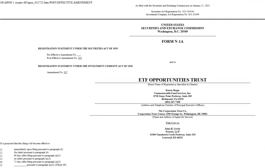 Tuttle Targets Chainlink and Meme Coins in Latest ETF Proposals