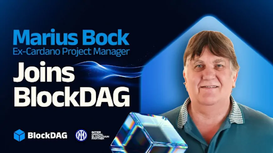 BlockDAG's New Leader: Marius Bock, the Cardano Veteran, Promises a Blockchain Revolution