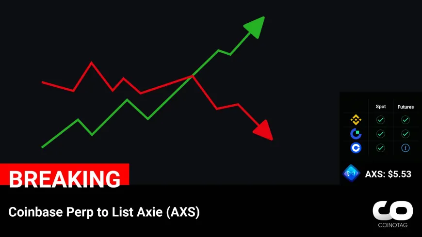 Coinbase to List Axie Infinity's AXS Token: Latest Cryptocurrency News and Price Update