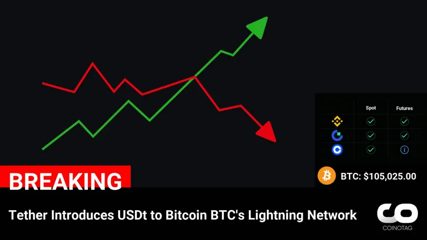 Tether Pioneers Integration of USDt with Bitcoin BTC's Lightning Network