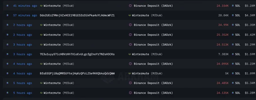 Did Binance and Coinbase Influence Solana's Price Dip Through Strategic Transactions?