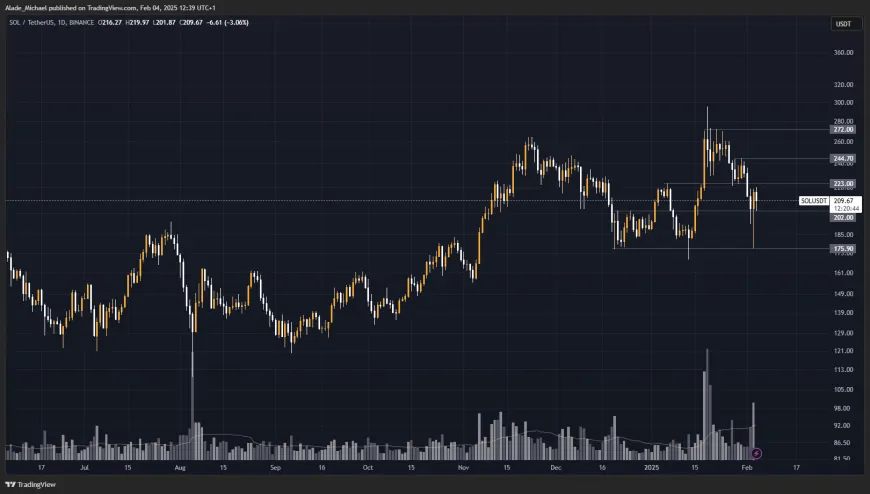 SOLANA PRICE ANALYSIS & PREDICTION (February 4) – SOL Posts 15% Gain Daily Amid Today's Recovery, Set For a New Rally