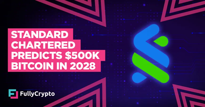 Standard Chartered Predicts $500k Bitcoin in 2028