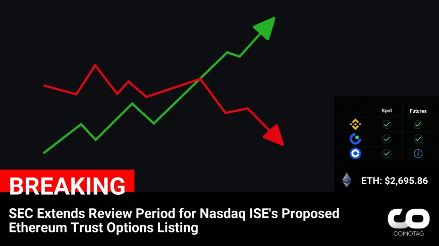 SEC Extends Review for Nasdaq ISE's Ethereum Trust Options Listing: Impact on Ethereum's Market Value