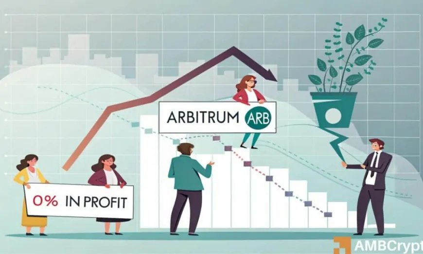 Arbitrum leaves 99% holders at a loss: Is ARB headed for a total crash?