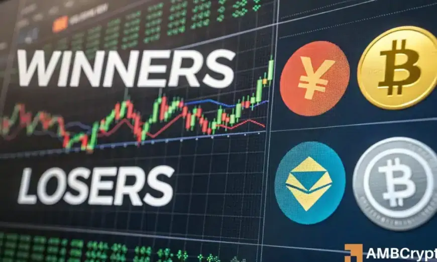 Crypto market's weekly winners and losers – MANTRA, HYPE, WIF, VIRTUAL