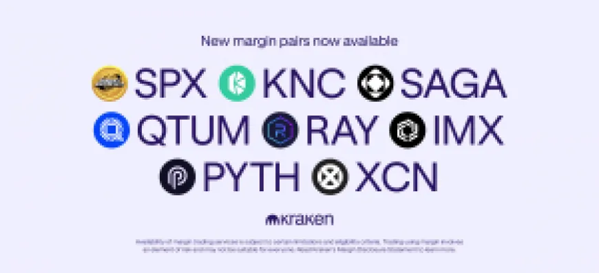 Expanded margin pairs available for SPX, KNC, SAGA, QTUM, RAY, IMX, PYTH and XCN!