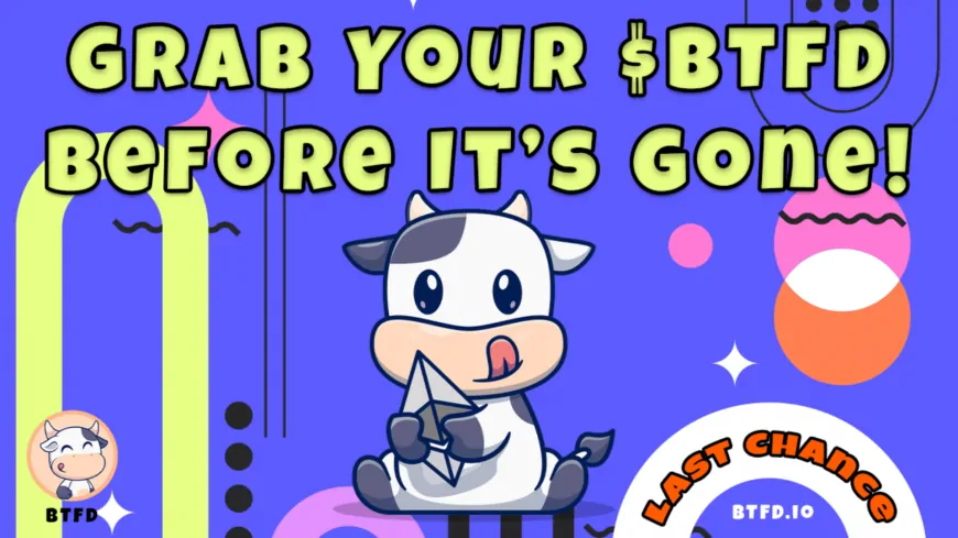 BTFD Coin's Referral Boom Could 7,400% Your Investment While Pepe & Bonk Battle for Market Control With $8.7M Whale Buys & $700M Cap – Best Crypto to Buy Now