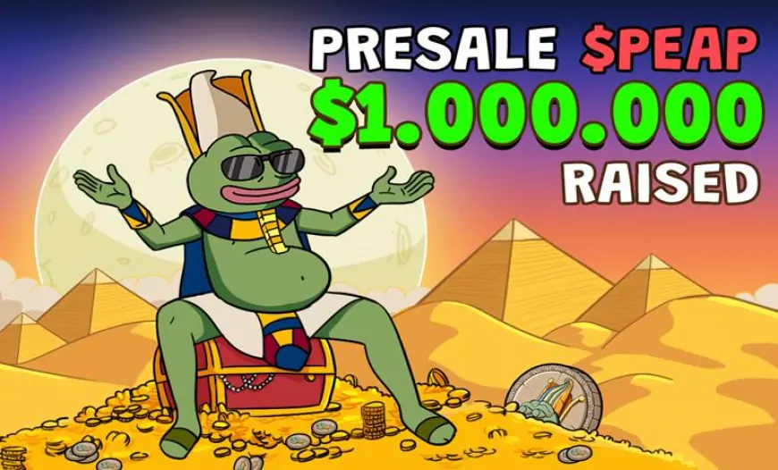 PEPE Ascension Surpasses $1 Million in Presale and Prepares Groundbreaking PeapPad Launch