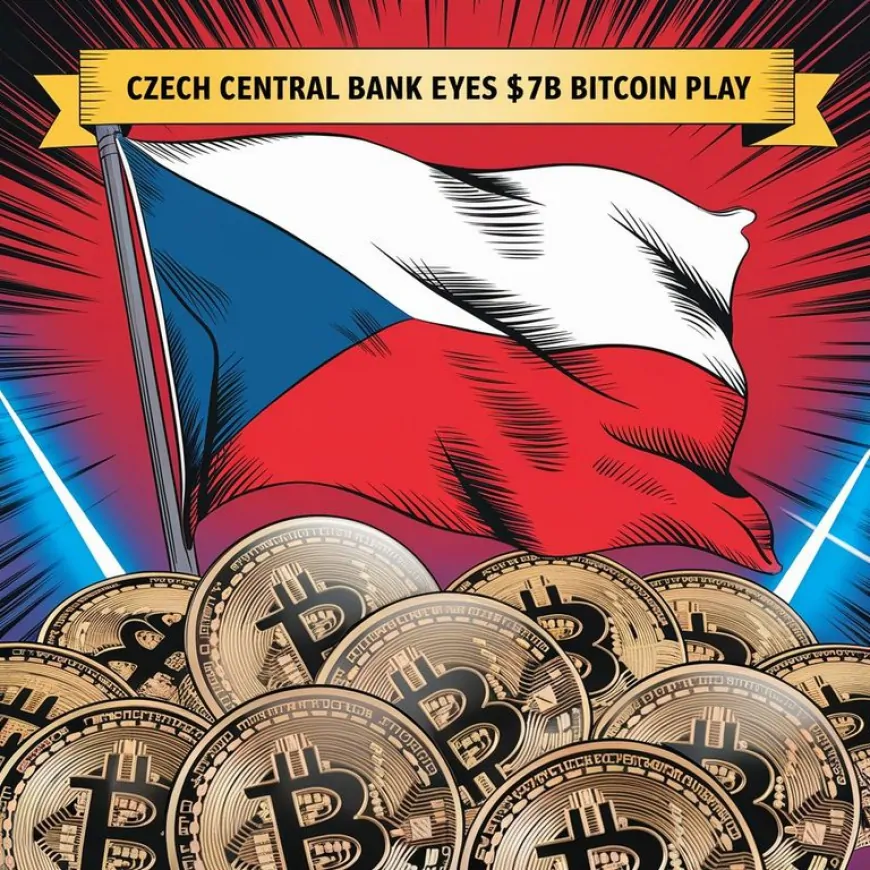 Czech National Bank Governor Aleš Michl Urges Study of Bitcoin, Considers $7.3 Billion Reserve Investment