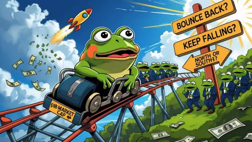 Pepe Coin Loses Over $6B Market Cap—Will PEPE Bounce Back or Keep Falling?