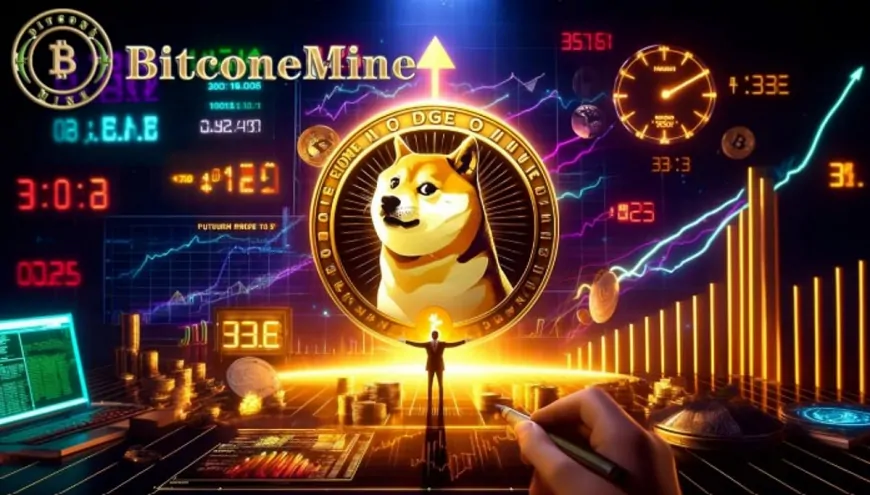 Use Dogecoin (DOGE) to start capital, change the best choice for future wealth, BitconeMine allows you to achieve $36,240 a day