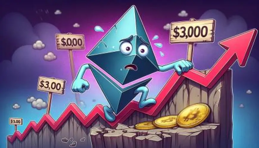 Ethereum Price Fails to Break $3,000—Is the Uptrend in Danger?