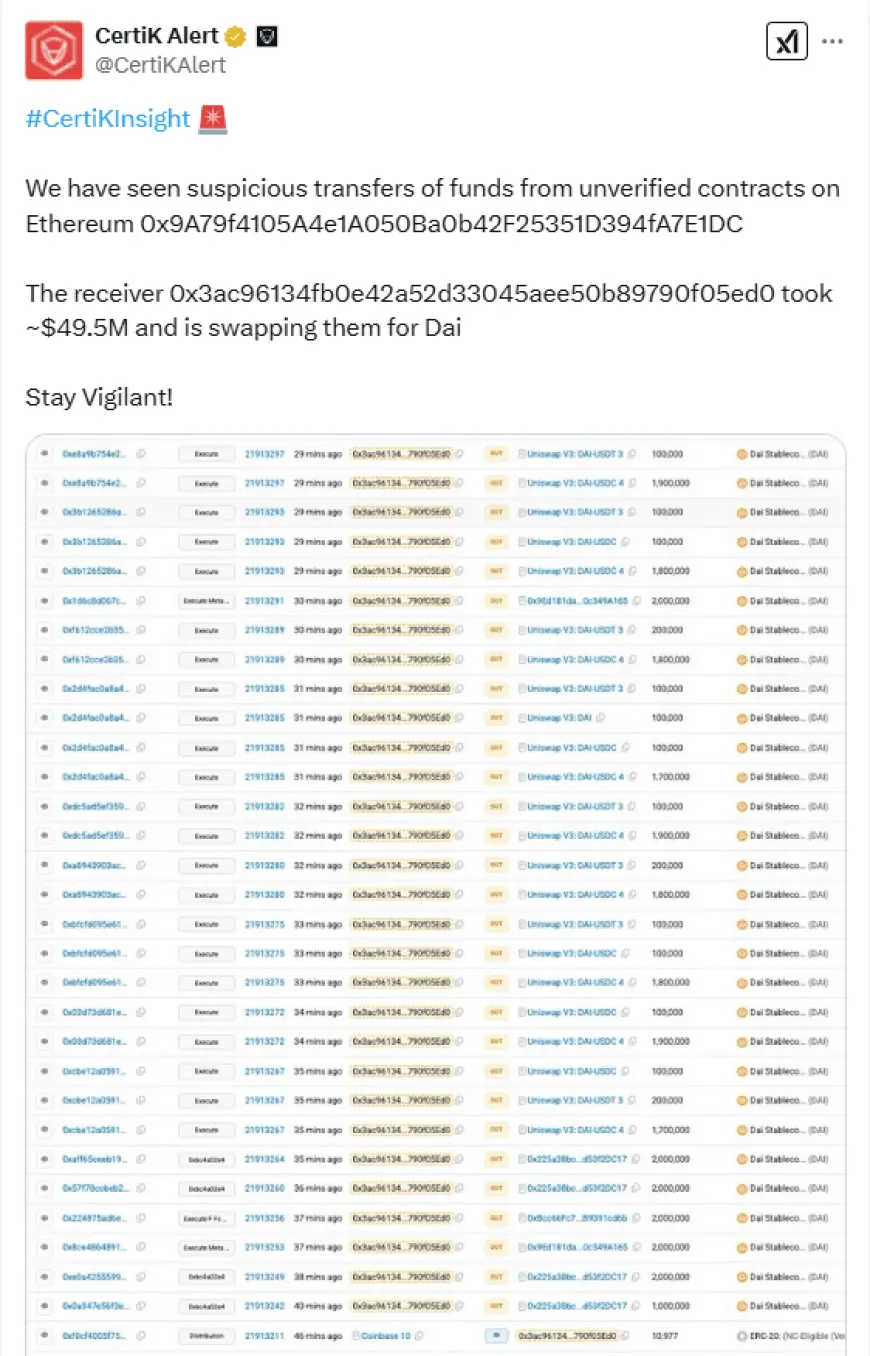 Infini Loses $49M in Stablecoin Hack—Private Key or Admin Leak?