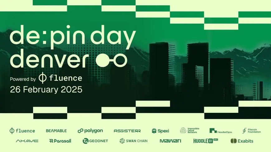 DePIN Day Denver 2025, hosted by Fluence draws Over 1,000 Registrations and X Partners Ahead of the DePIN Pledge Launch