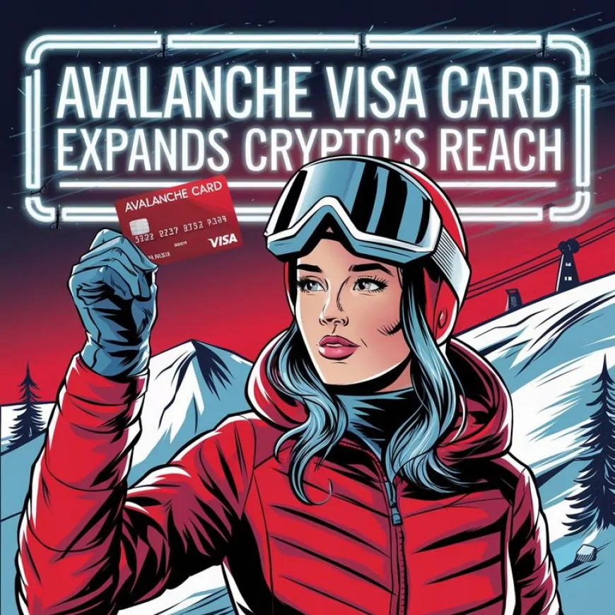 Avalanche Launches Visa Card for AVAX, USDT, USDC Spending, Targeting Latin America