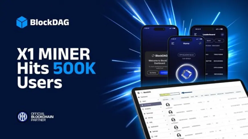 500K+ Users Daily Mine with BlockDAG's X1 Miner App While Avalanche Stumbles & SUI's Market Cap Explodes 60%!