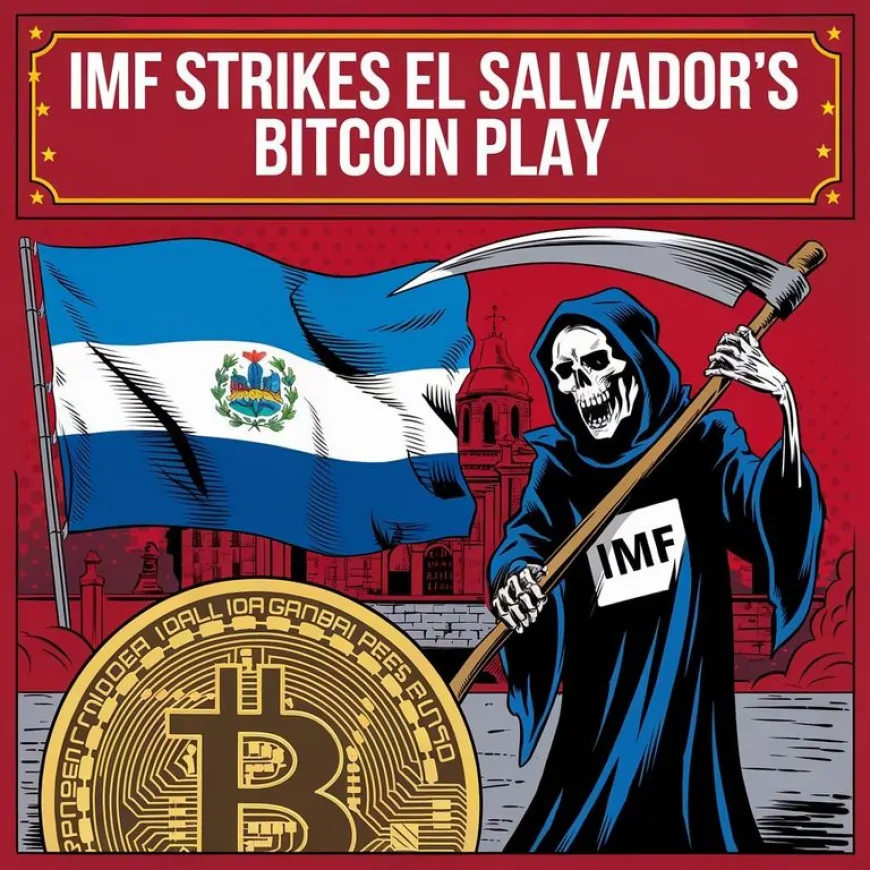 IMF Loan Restricts El Salvador's Bitcoin Policies, Targets 3.5% GDP Improvement