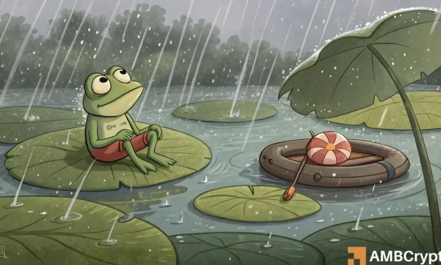 PEPE: Rejected at $0.00009 – Why the memecoin's recovery looks unlikely