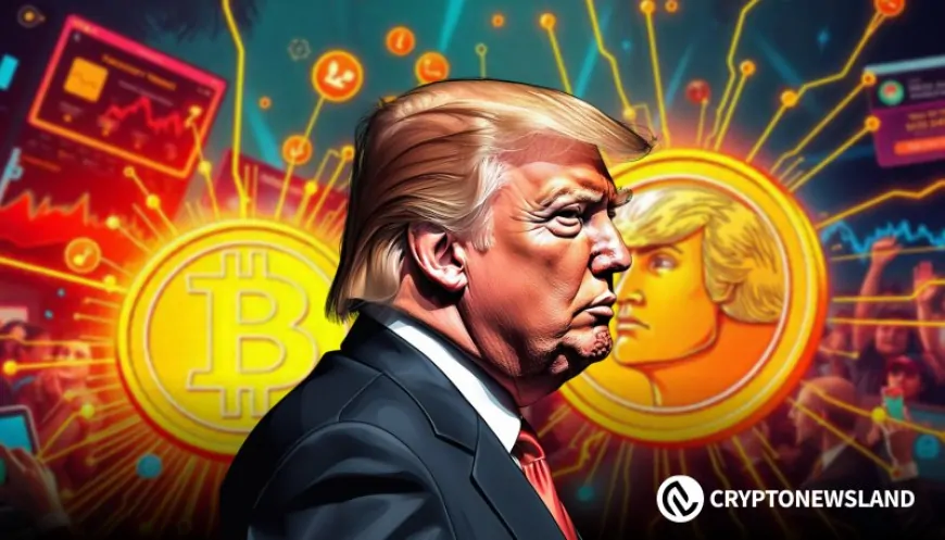 Trump Memecoin Market Activity Generated $350M Amid Price Decline