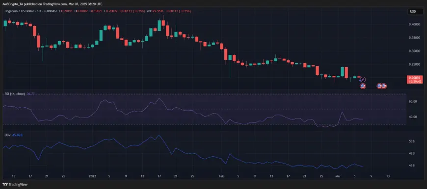 DOGE Price Faces Potential Downturn If Key Fibonacci Levels Are Not Surpassed